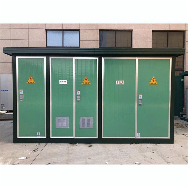 椒江1600KVA欧式箱式变压器